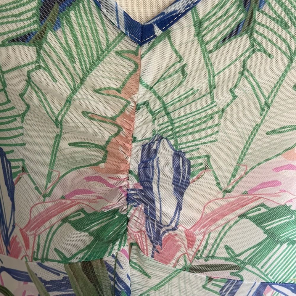 Gottex Profile Swimsuit Multi Color Cover up size M - Picture 6 of 7